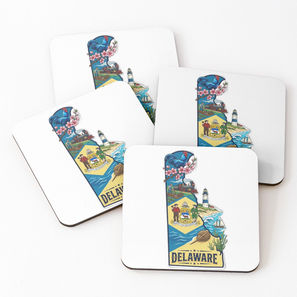 Item preview, Coasters (Set of 4) designed and sold by FunFitsFactory.