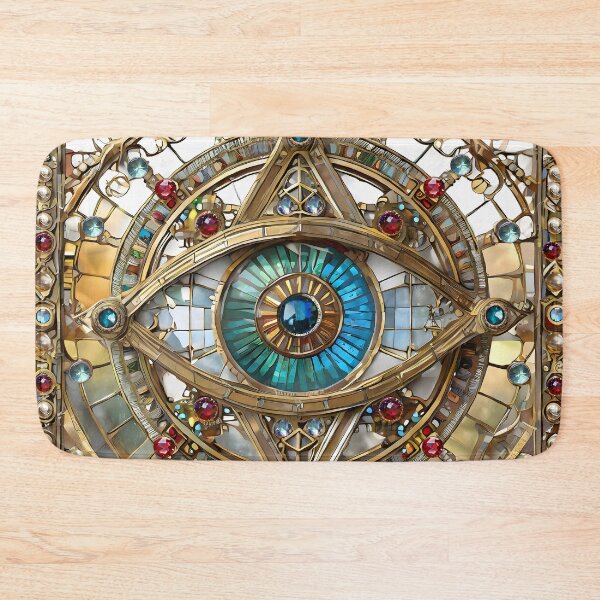 Item preview, Third Eye Ornate Window Pane designed and sold by Lee Hiller Designs.