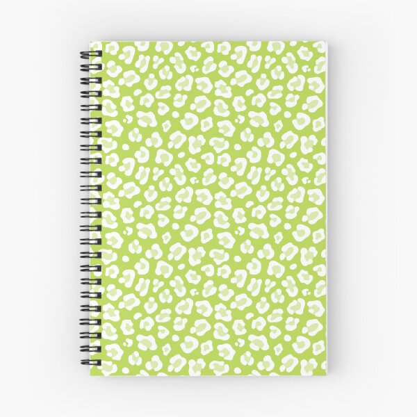 Item preview, Lime and White leopard print designed and sold by pattern-archive.