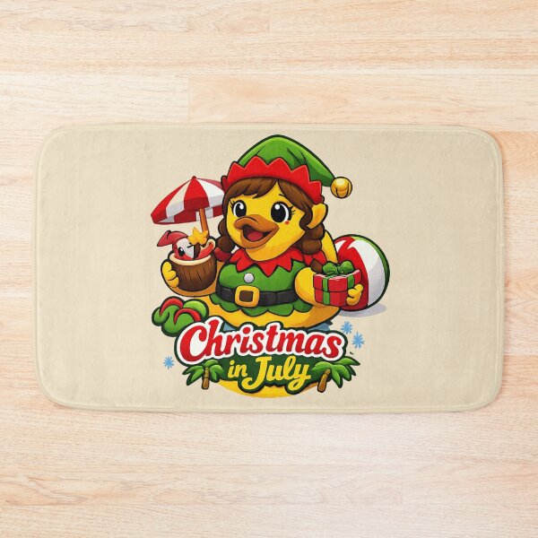 Item preview, Elfette Duck Christmas In July designed and sold by BROHLine Studio.