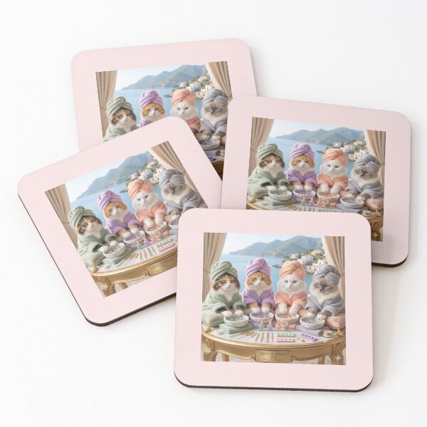 Item preview, Paws & Relax: The Ultimate Feline Spa Experience. designed and sold by JoyNest = "The nest of joy".