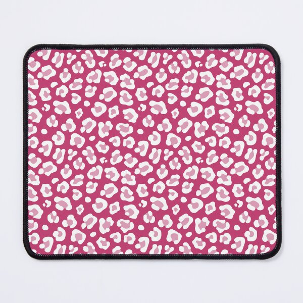 Item preview, Magenta and White leopard print designed and sold by pattern-archive.