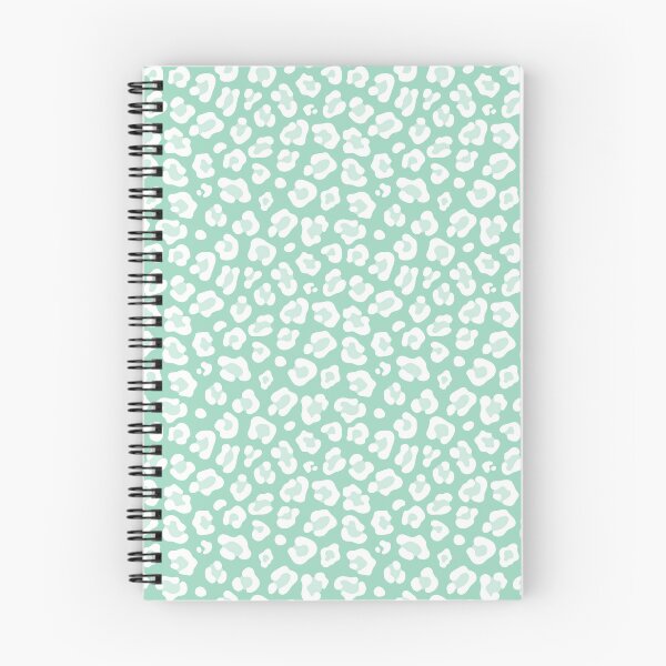 Item preview, Mint and White leopard print designed and sold by pattern-archive.