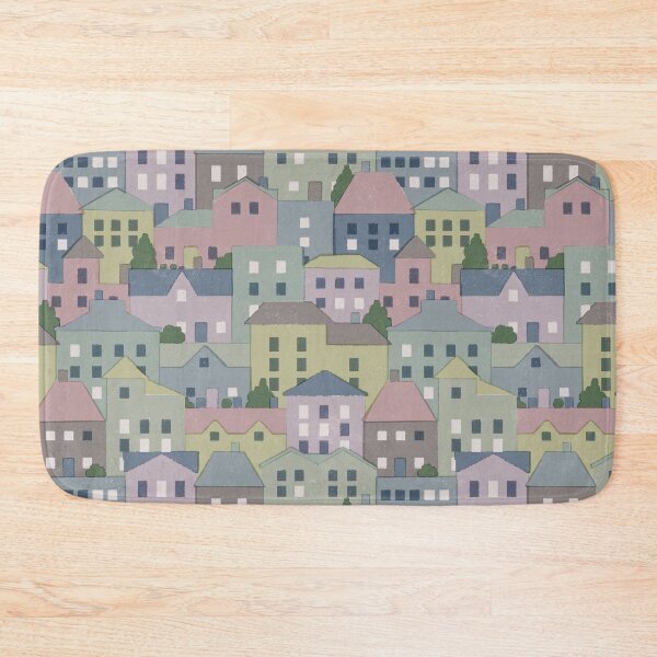 Item preview, Colourful Village 8 designed and sold by knitetgantt.