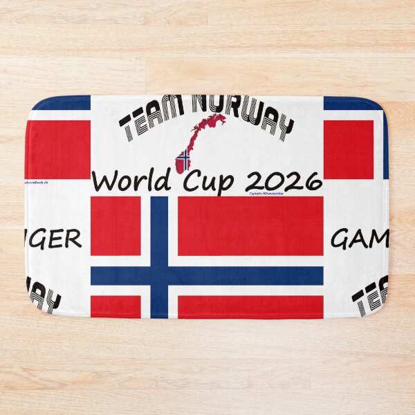 Item preview, Norway Fan T‑Shirt world Soccer Cup 2026 NOR outfit designed and sold by cabevo.