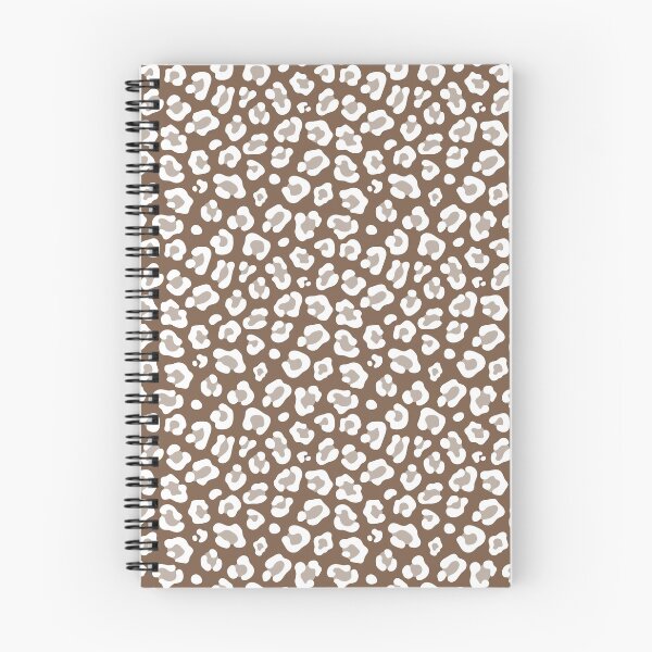 Item preview, Mocha and White leopard print designed and sold by pattern-archive.