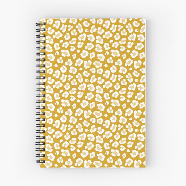 Item preview, Mustard and White leopard print designed and sold by pattern-archive.