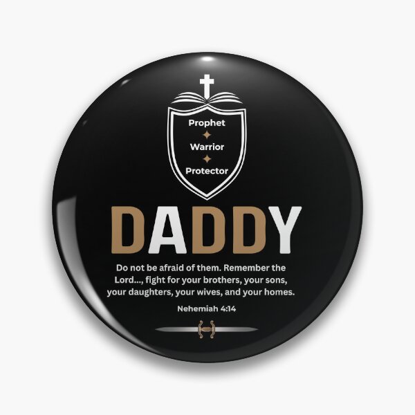 Item preview, Christian Dad Shirt | Prophet Warrior Protector | Nehemiah 4:14 Father's Day Gift designed and sold by Conduit Tees.