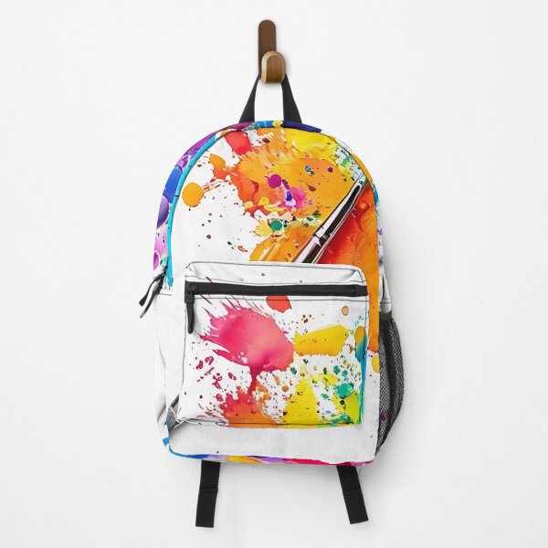 Item preview, Paint Splash: Colorful Palette with Paint Blobs Wa designed and sold by Mercella-Inc.