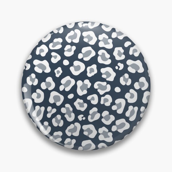 Item preview, Navy and White leopard print designed and sold by pattern-archive.