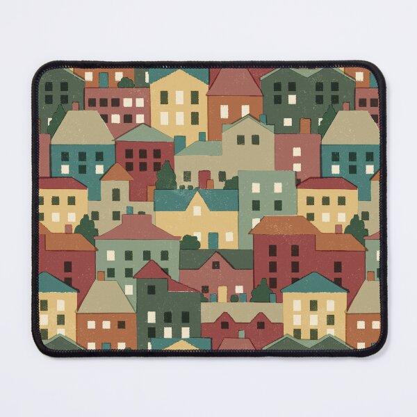 Item preview, Colourful Village 10 designed and sold by knitetgantt.