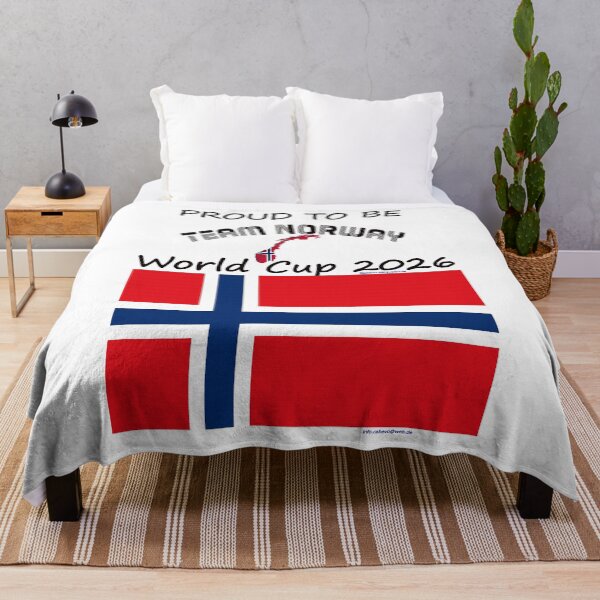 Item preview, Norway Fan T‑Shirt world Soccer Cup 2026 NOR outfit designed and sold by cabevo.