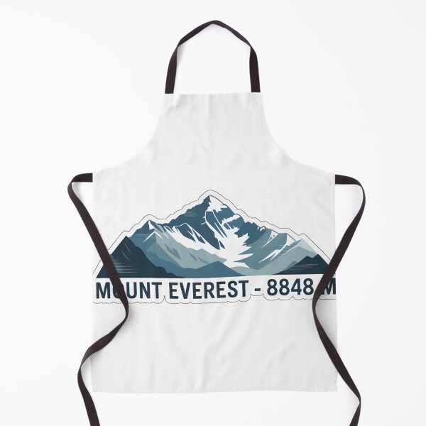 Item preview, Mount Everest 8848 m – Minimalist Mountain Peak Illustration designed and sold by Gabe1983.