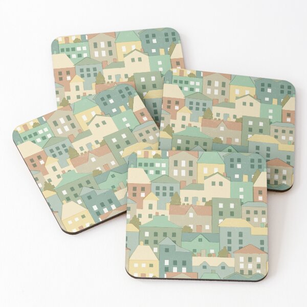 Item preview, Colourful Village 11 designed and sold by knitetgantt.