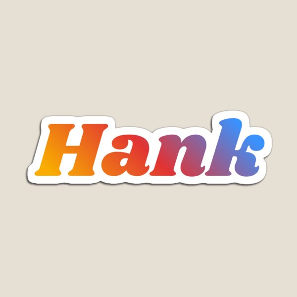 Item preview, Hank Name, Gradient designed and sold by RedParker.