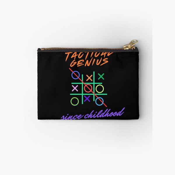 Item preview, Tactical Genius Since Childhood Tic Tac Toe Retro Design designed and sold by PMDesignStudio.