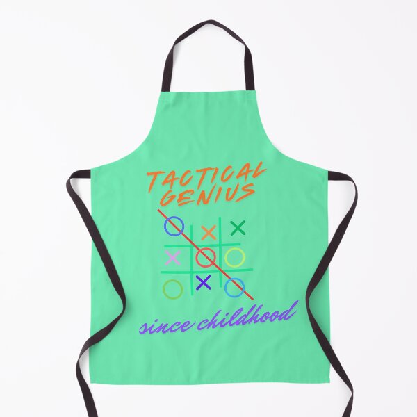Item preview, Tactical Genius Since Childhood Tic Tac Toe Retro Design designed and sold by PMDesignStudio.