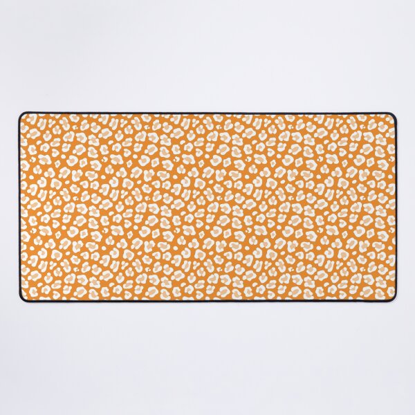 Item preview, Orange and White leopard print designed and sold by pattern-archive.