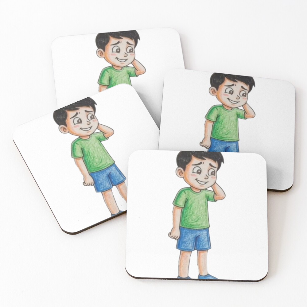 Item preview, Coasters (Set of 4) designed and sold by RamenDe.