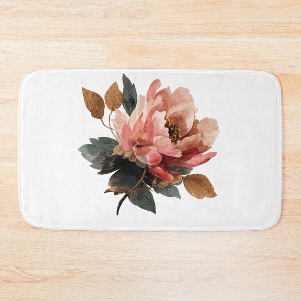 Item preview, Blush Peony Bloom Botanical T-Shirt designed and sold by SoftMuse Designs.