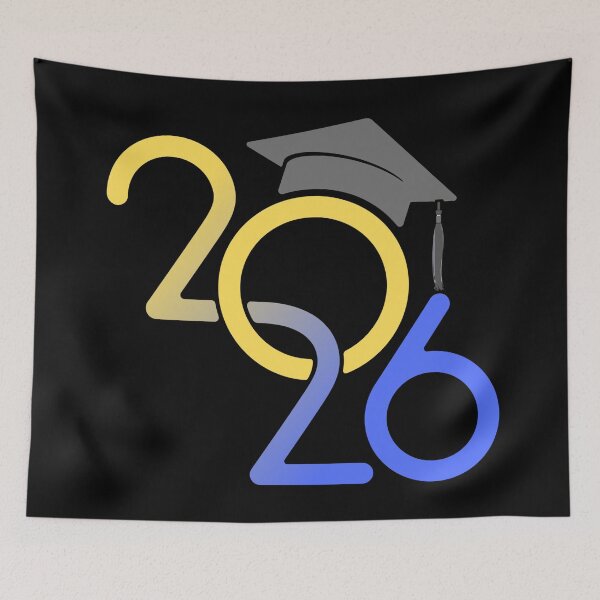 Item preview, Class of 2026 Graduation Cap Minimalist designed and sold by Khadigadesings.