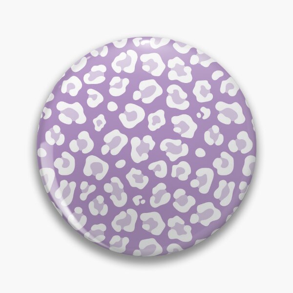 Item preview, Purple and White leopard print designed and sold by pattern-archive.