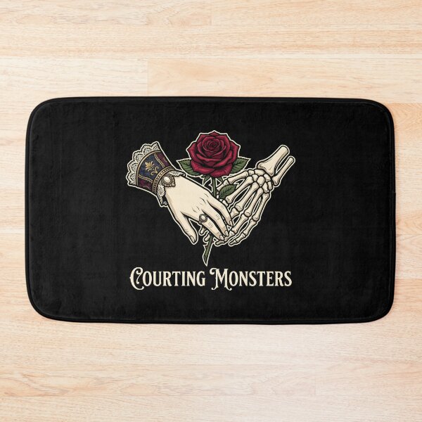 Item preview, Courting Monsters Rose Dark Romance Skeleton Hand designed and sold by SplashTastic.
