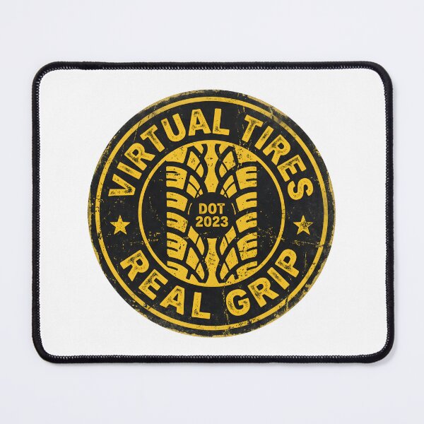 Item preview, Virtual Tire Code 2023 - Sim Racing Humor designed and sold by GarageGraphics.