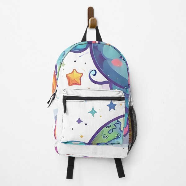 Item preview, Happy Earth: Smiling Earth Holding Star with Retro designed and sold by Mercella-Inc.