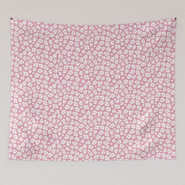 Item preview, Rose and White leopard print designed and sold by pattern-archive.