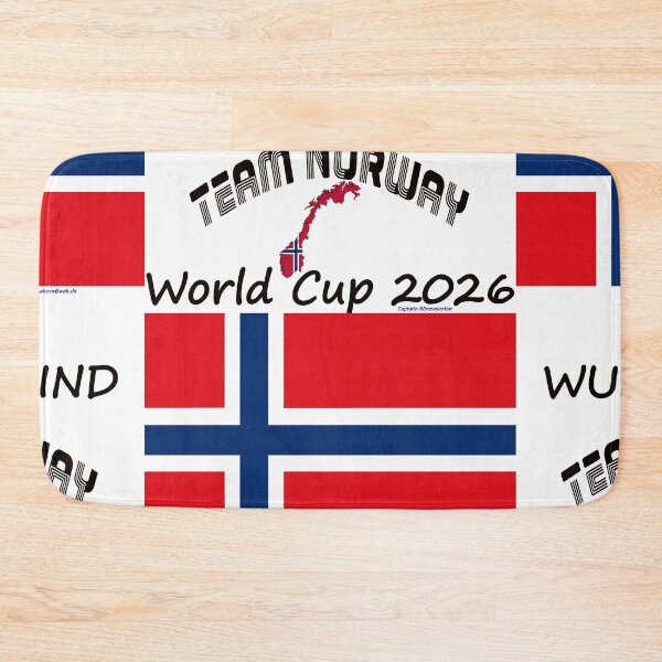 Item preview, Norway Fan T‑Shirt world Soccer Cup 2026 NOR outfit designed and sold by cabevo.