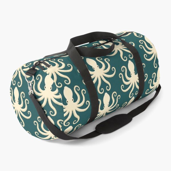 Item preview, Symmetrical Octopus Illustration in Art Deco Style designed and sold by Colorlessandco.