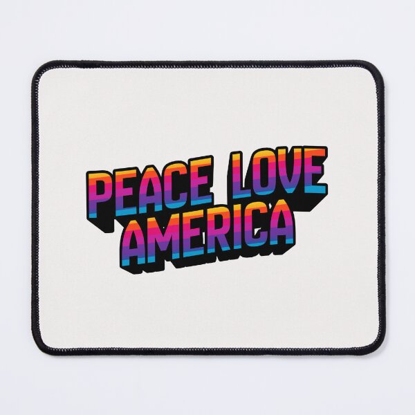 Item preview, Peace Love America – Vintage Patriotic USA Flag Design | 4th of July designed and sold by EVESTUDIOART.