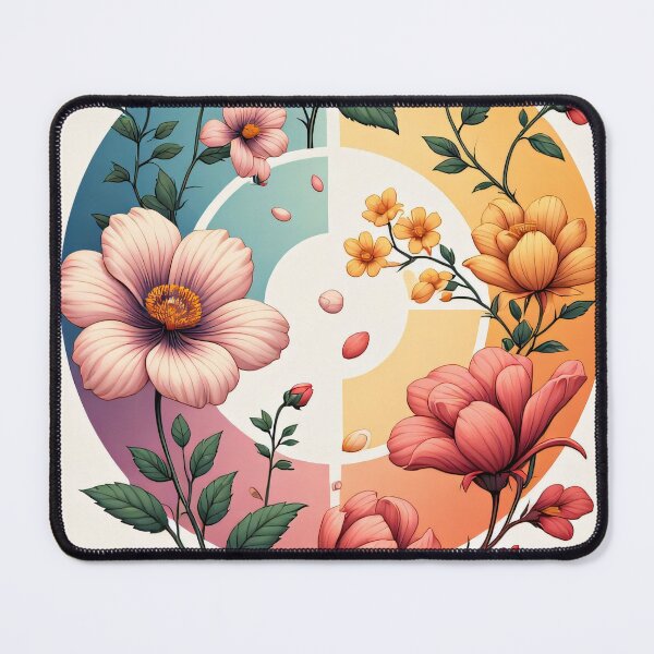 Item preview, Flowers in the color wheel of life designed and sold by Mianku | Für das Leben.