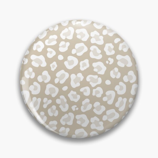 Item preview, Sand and White leopard print designed and sold by pattern-archive.