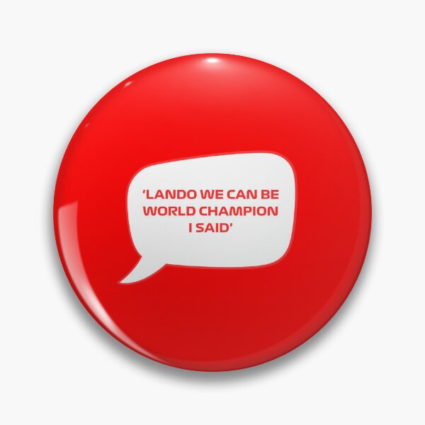 Item preview, LANDO WE CAN BE WORLD CHAMPION- F1 designed and sold by renderedreaiity.