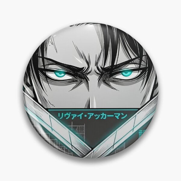 Item preview, Levi Ackerman Attack on Titan Neon Streetwear Anime Swords designed and sold by MCHDesignST.