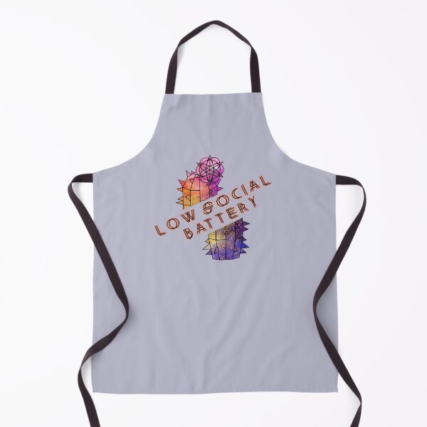 Item preview, Low Social Battery Funny Introvert Cactus designed and sold by GraphicComet.