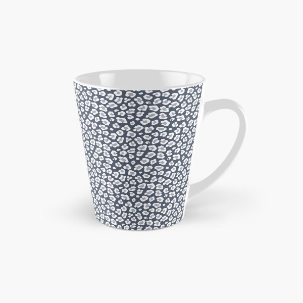 Item preview, Slate and White leopard print designed and sold by pattern-archive.