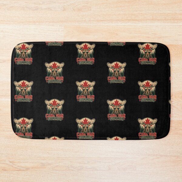Item preview, Canadian Summer Retro Moose Graphic Tee designed and sold by Unleashing Style .