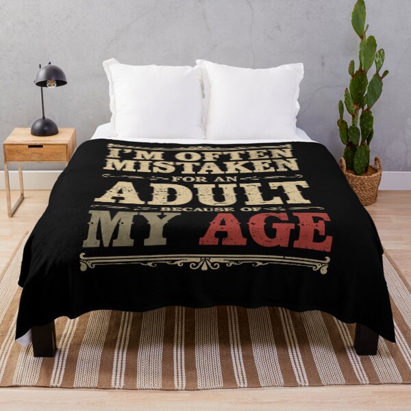 Item preview, I'm Often Mistaken For An Adult Because Of My Age Funny Age Humor designed and sold by RetroMini2026.