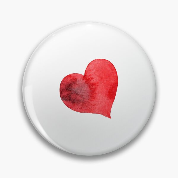 Item preview, Minimal Watercolor Red Heart designed and sold by SashaZinch.