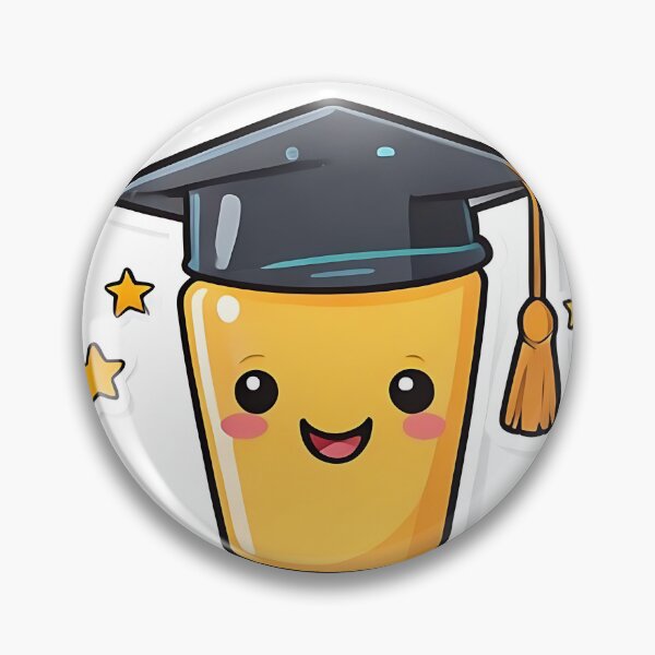 Item preview, Grad Cup: Kawaii Coffee Cup with Graduation Cap Cl designed and sold by Mercella-Inc.