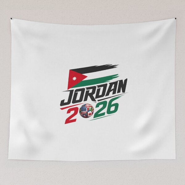 Item preview, Jordan 2026 International Football Tournament Graphic designed and sold by Mansoori.