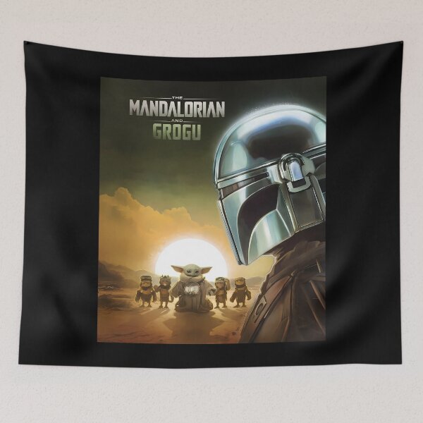 Item preview, Mando & Grogu  designed and sold by Zicaffe.