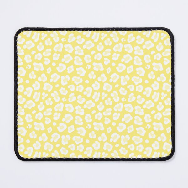 Item preview, Yellow and White leopard print designed and sold by pattern-archive.