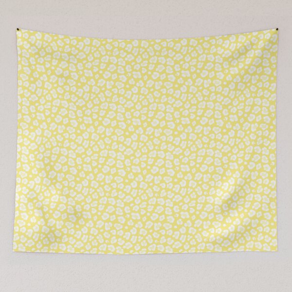 Item preview, Yellow and White leopard print designed and sold by pattern-archive.