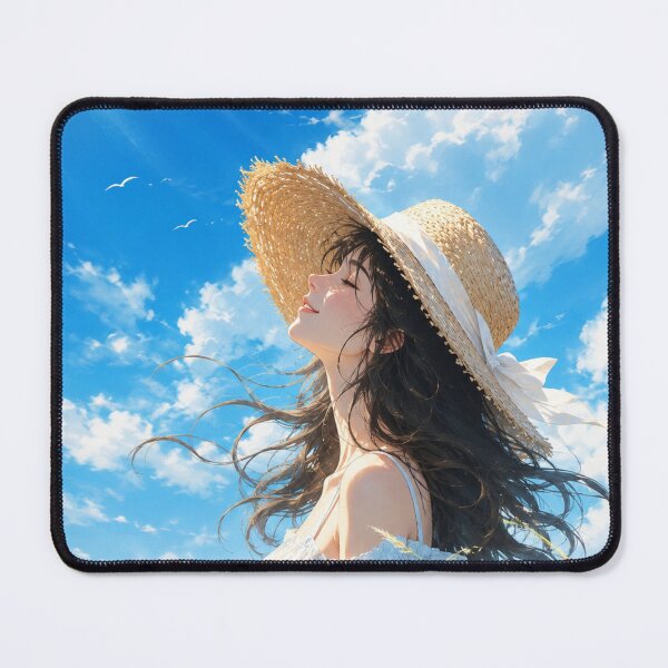Item preview, Sunlit Serenity | Lady Beneath the Endless Sky designed and sold by Sticleg.
