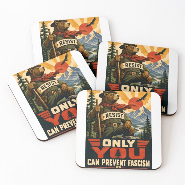 Item preview, Resist Only You Can Prevent Fascism Activist Anti Fascist Political designed and sold by JonesFlora2025.
