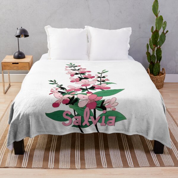Item preview, Wall Art - Postcard - Salvia Bloom Elegance designed and sold by ForeverPrintsOK.